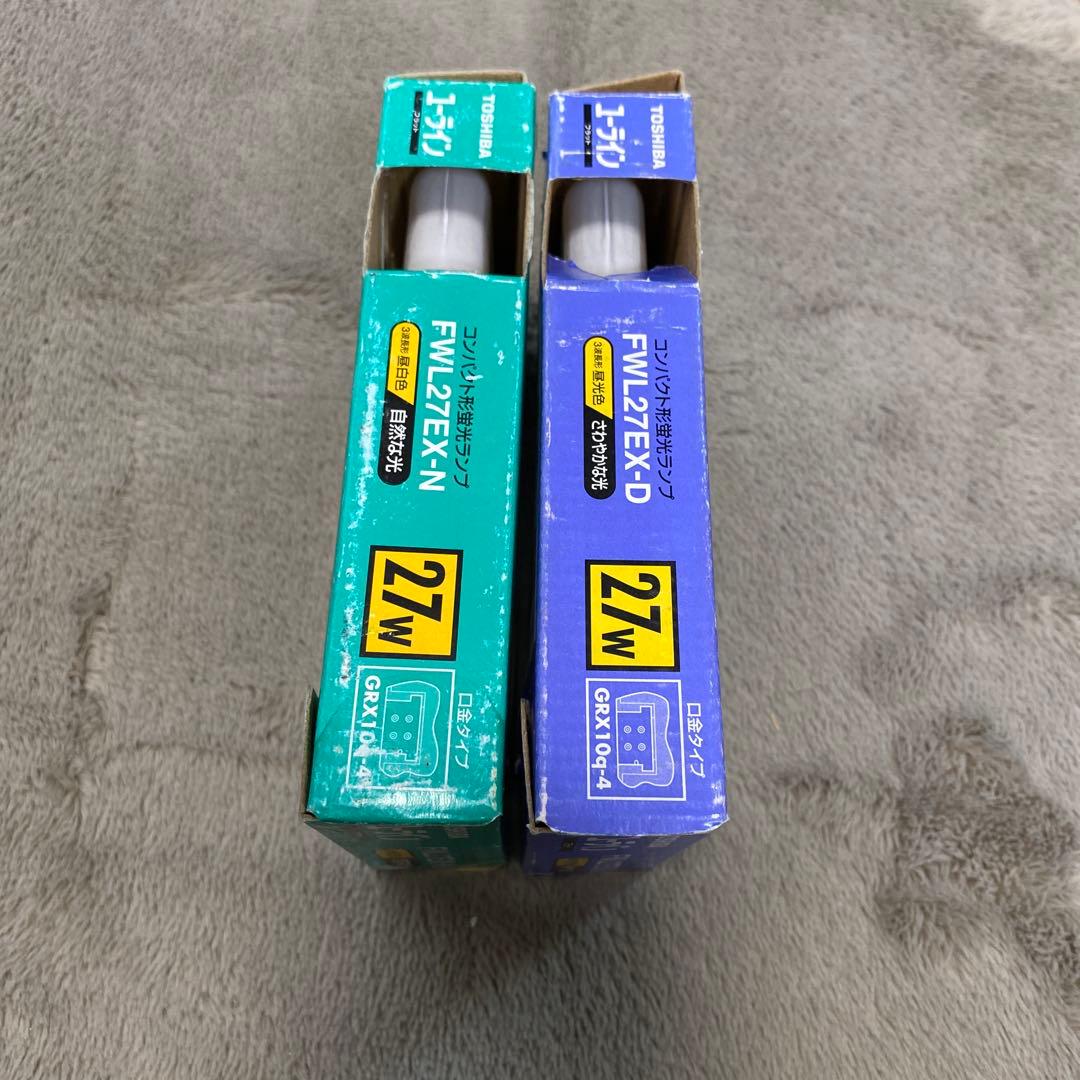 東芝 ユーラインフラット2個セット FWL27EX-N FWL27EX-D - メルカリ