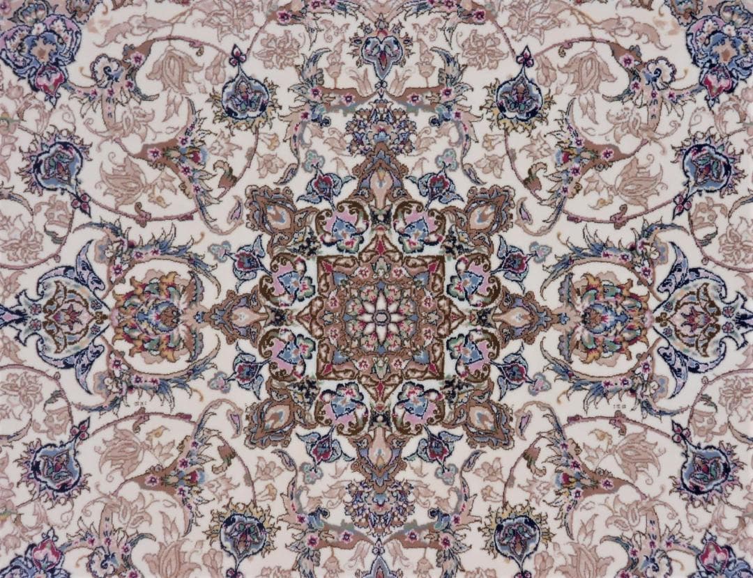 170万ノット、多色織！輝く、本場イラン産200×250cm -201061