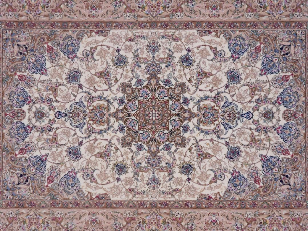 170万ノット、多色織！輝く、本場イラン産200×250cm -201061