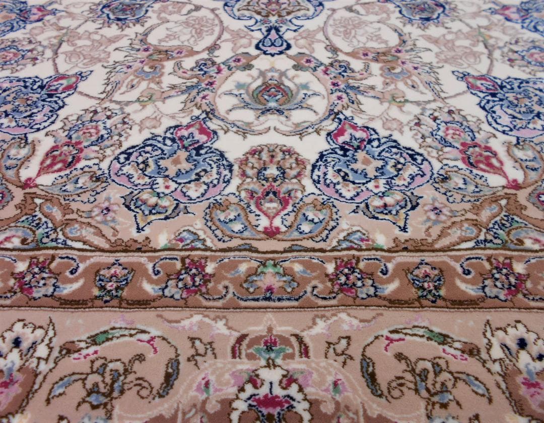 170万ノット、多色織！輝く、本場イラン産200×250cm -201061