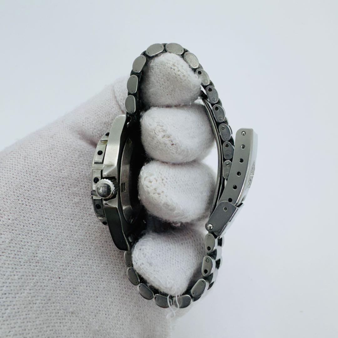 ✨TAGHEUER✨タグホイヤー✨ブラック文字盤✨プロフェッショナル✨腕時計✨