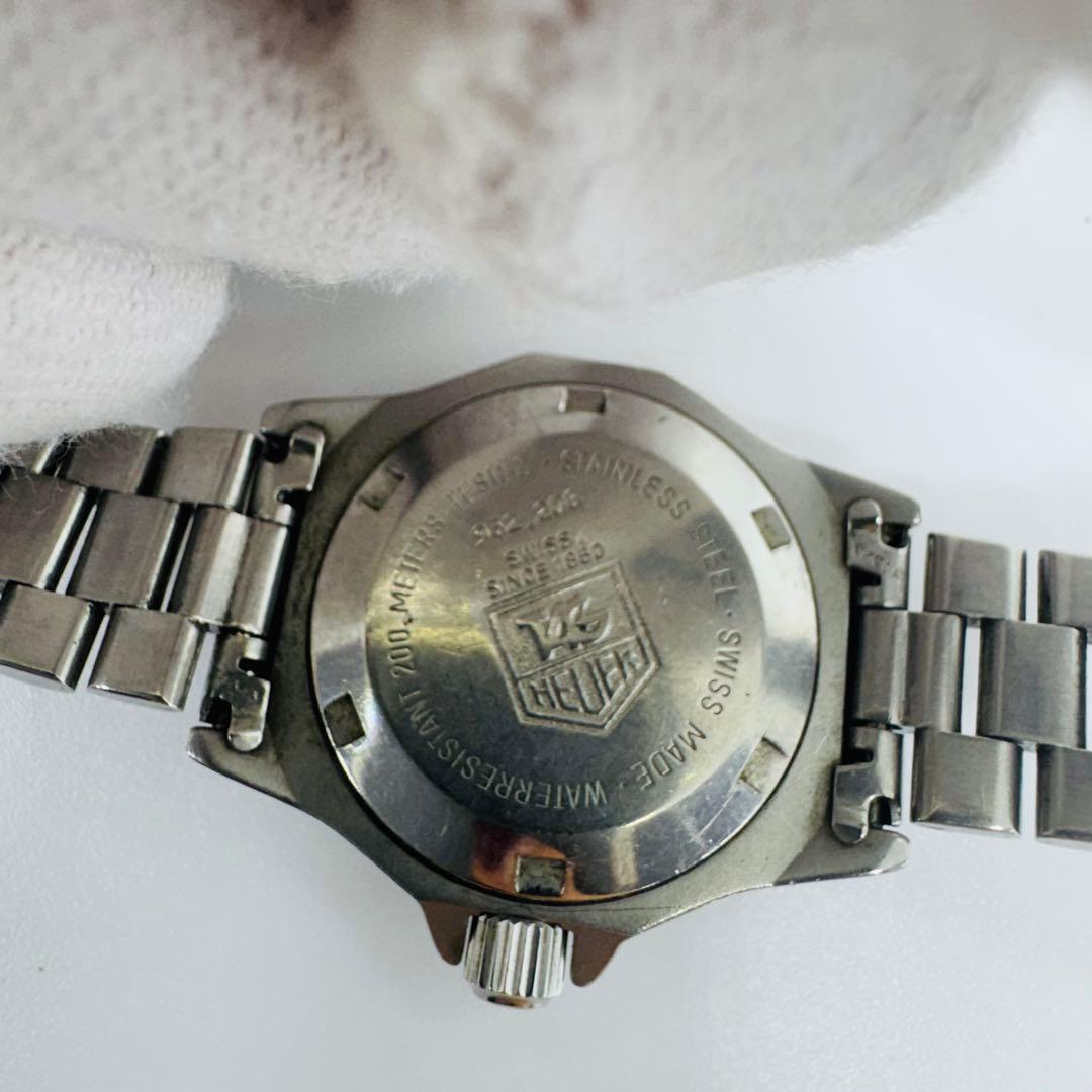 ✨TAGHEUER✨タグホイヤー✨ブラック文字盤✨プロフェッショナル✨腕時計✨