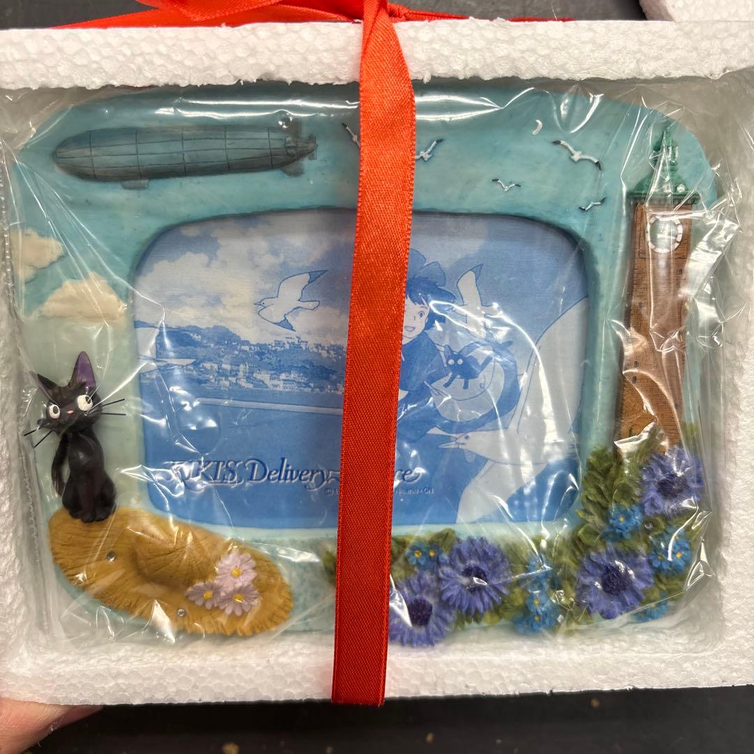 未使用　魔女の宅急便　フォトフレーム　ジジ　夏のきらめき　12446 写真立て