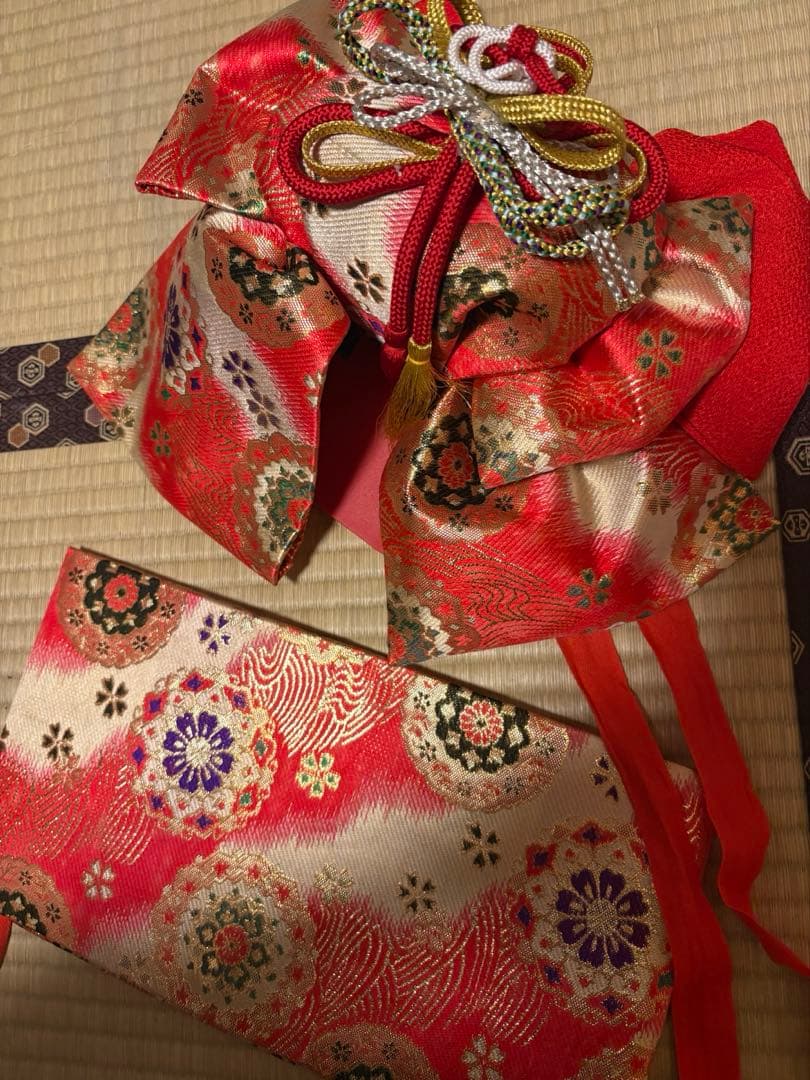 g*m様 七五三　正絹　総絞り　黒　グレー　7歳　フルセット　作り帯　オシャレ