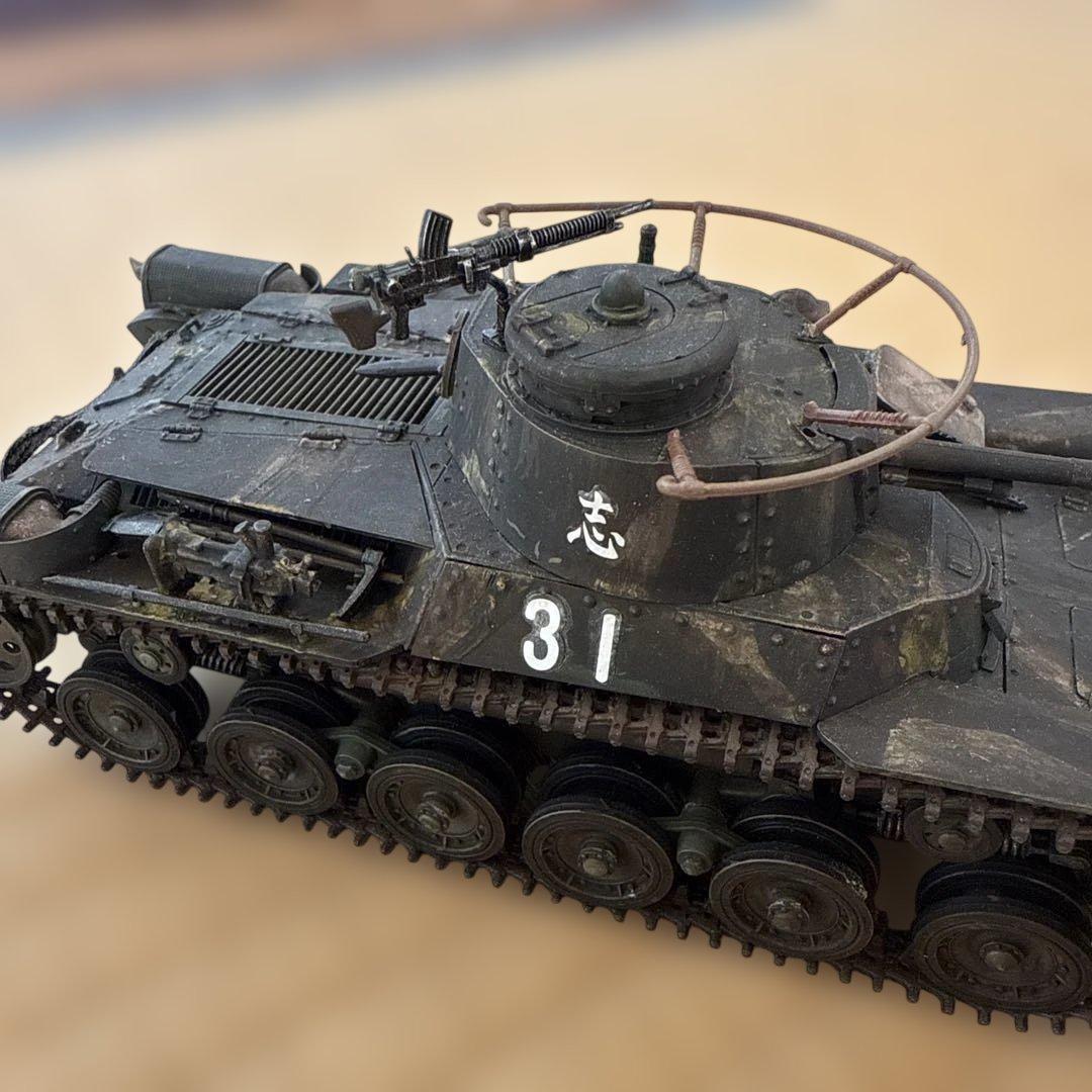 旧日本陸軍97式中戦車　1/35 完成品