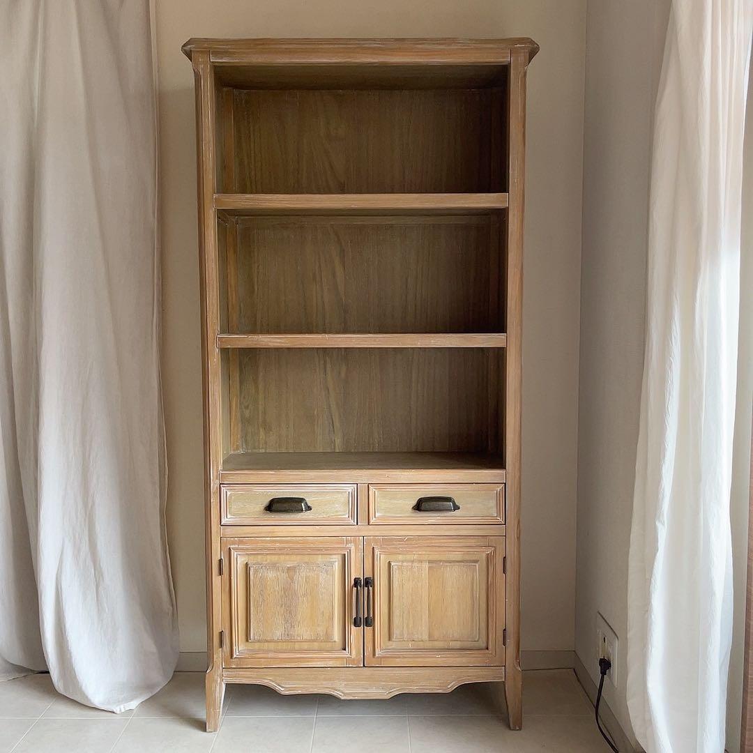 アンティーク　シャビーシック　フレンチシャビー　北欧　フランス　シェルフ　飾り棚