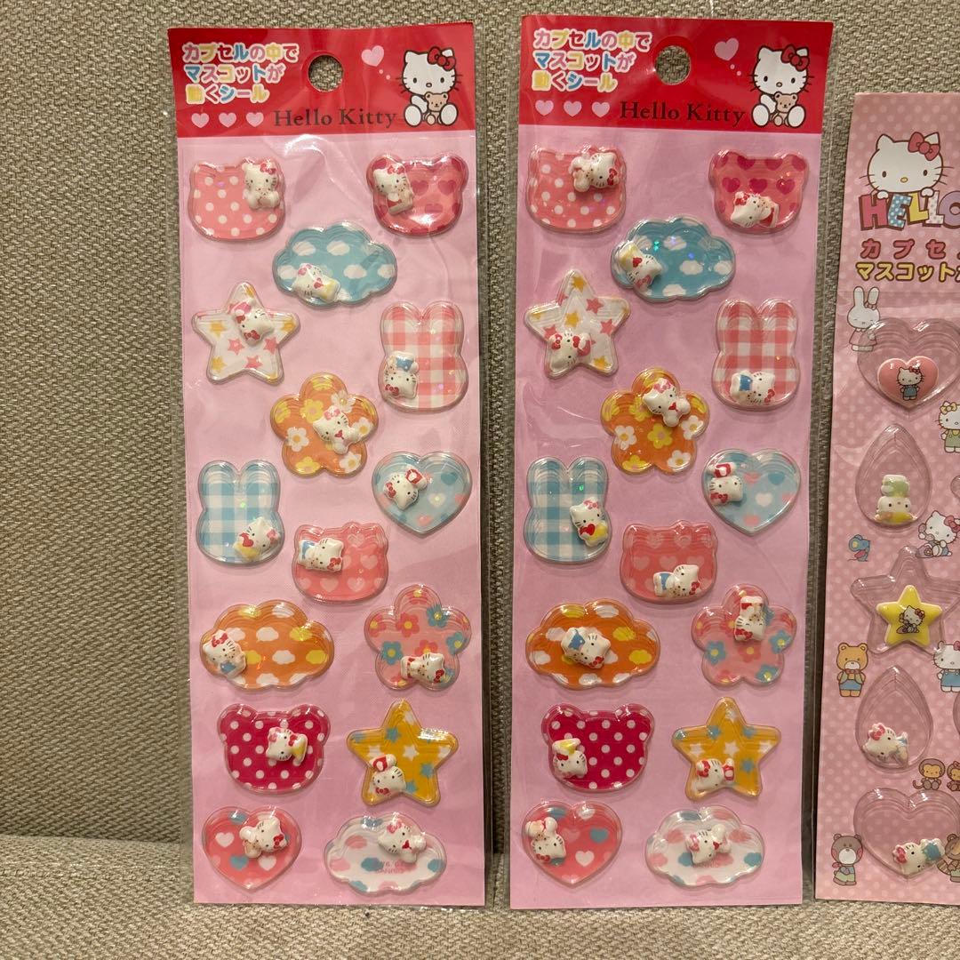 サンリオ ハローキティ シナモロール ウサハナ カプセルシール セット