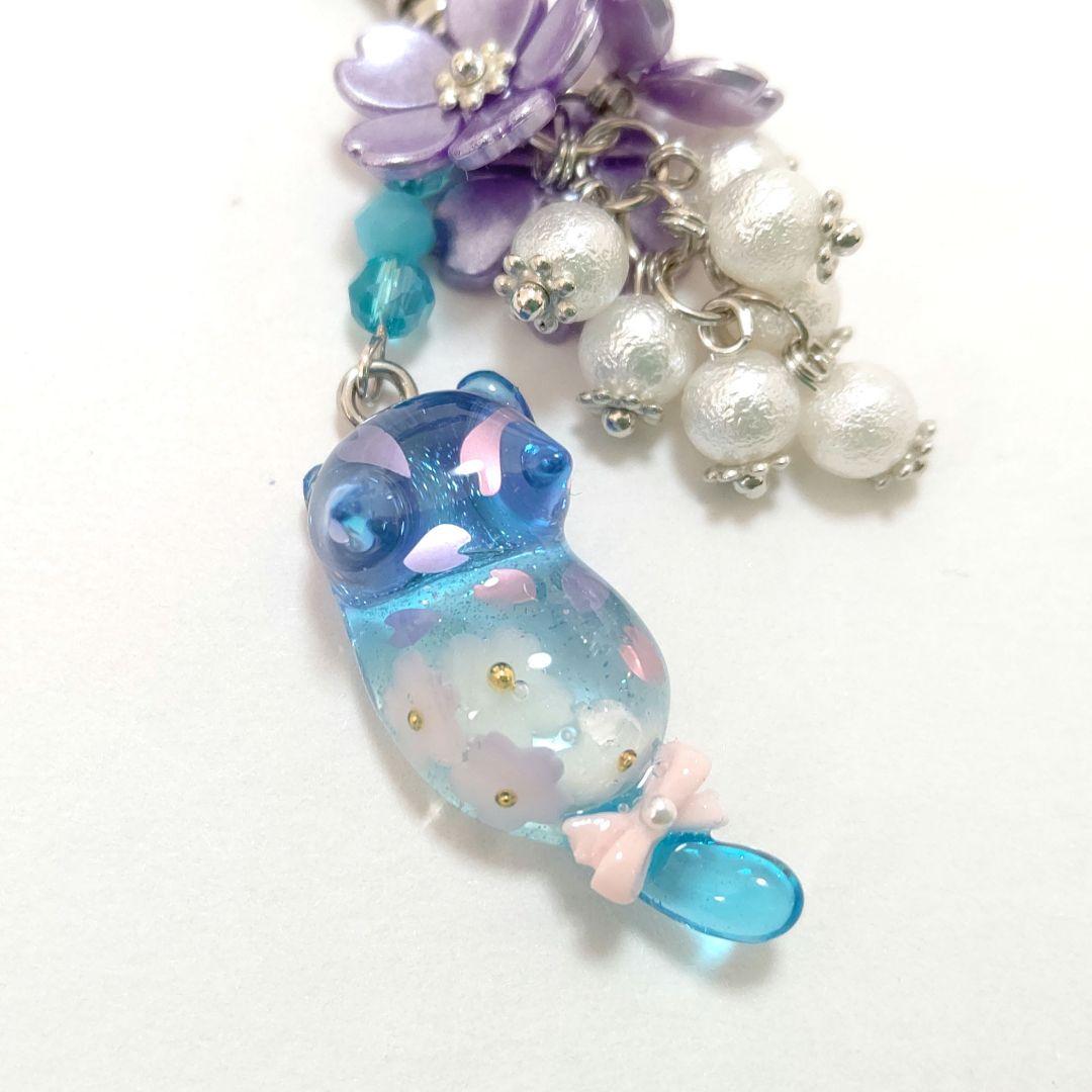 専用商品K-10002 じゃれ猫チャーム(桜 蛍シリーズ) - メルカリ