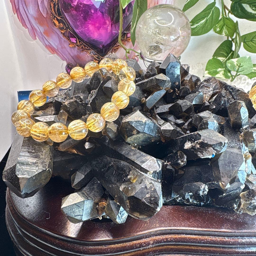 深遥様 モリオンポイントクラスターNo.1220 1.8kg