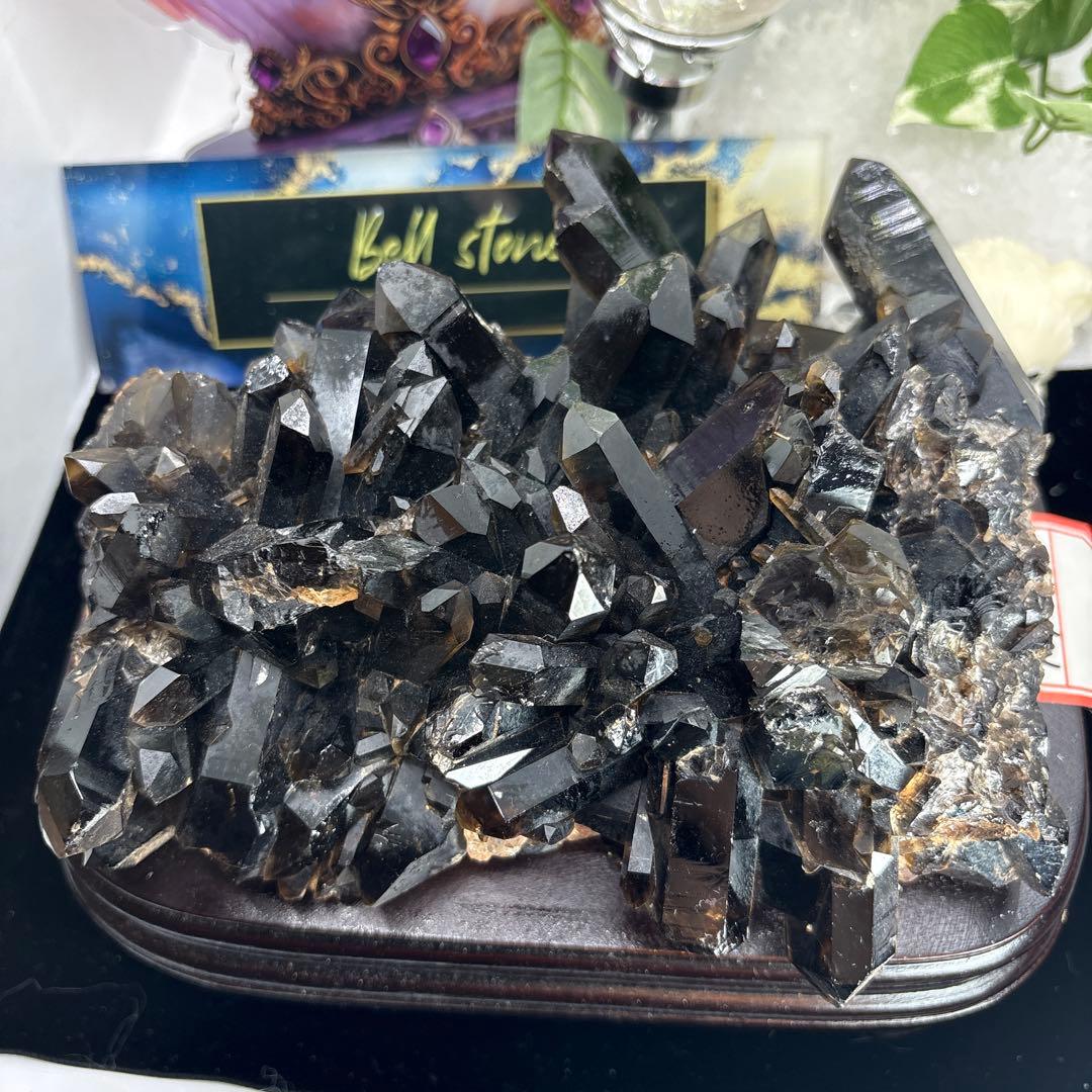 深遥様 モリオンポイントクラスターNo.1220 1.8kg