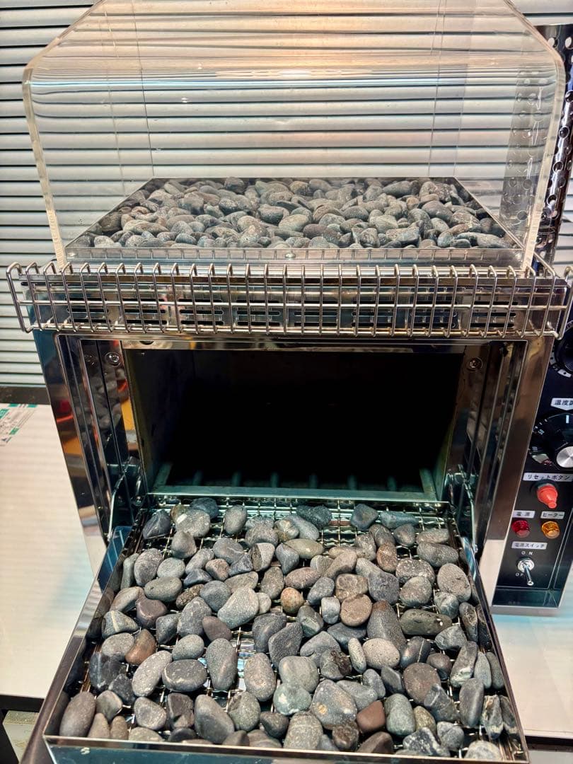 焼き芋石焼き芋メーカーエイシン電機 業務用 トウモロコシじゃがいも100v美中古