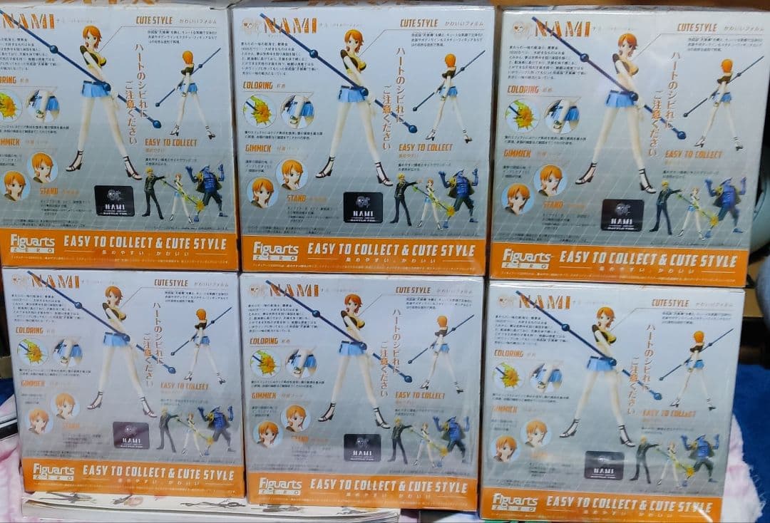 ワンピース フィギュア フィギュアーツZERO ナミ Battle 6点セット