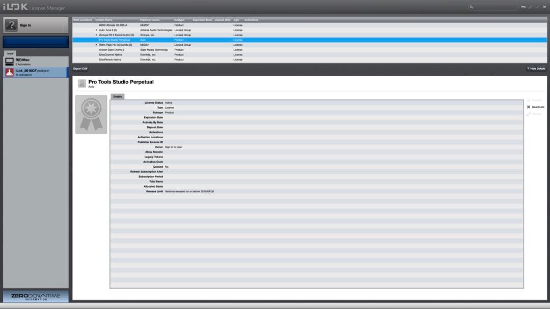 k*z様 AVID Pro tools 永続ライセンスVersion 2018.
