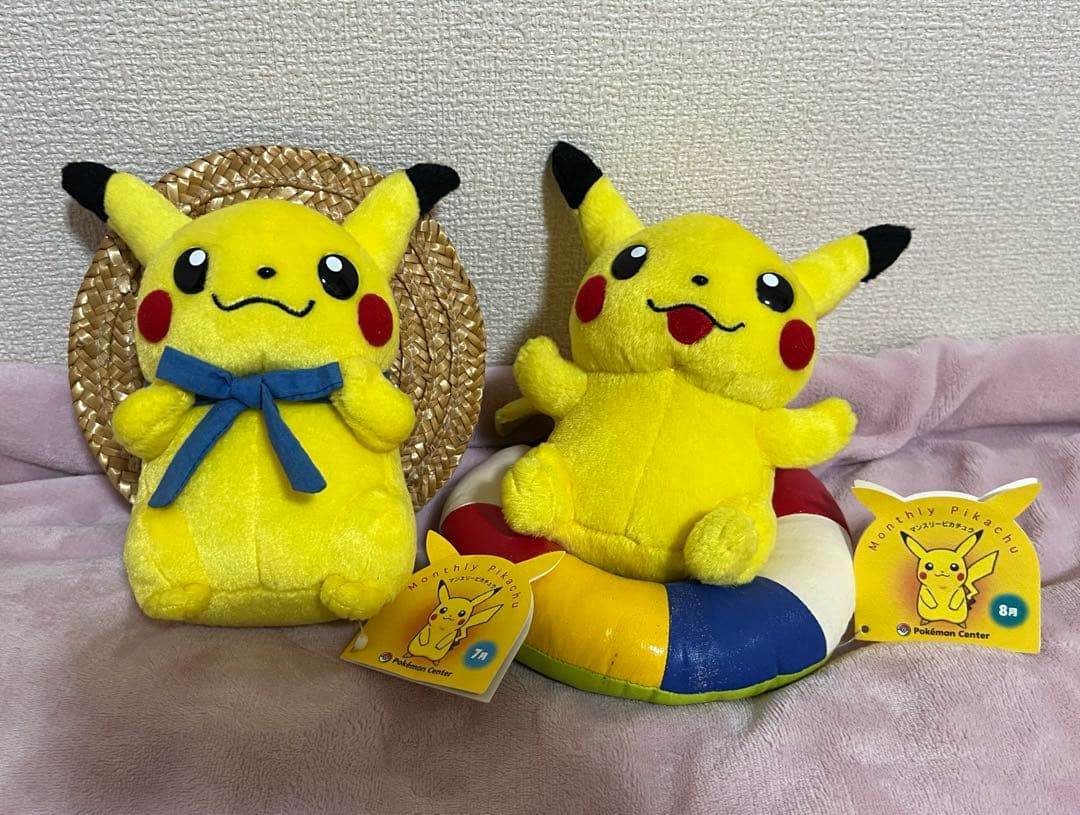 マンスリー　ピカチュウ 2003年　ポケモンセンター　セット　タグ付き