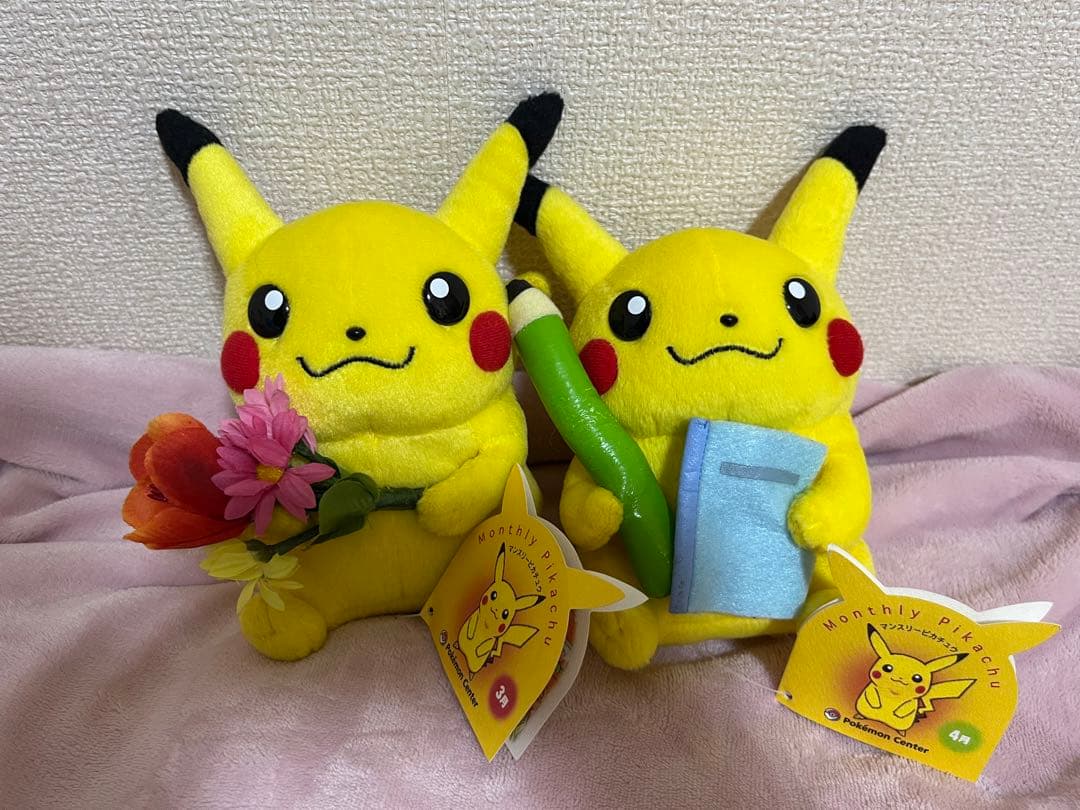 マンスリー　ピカチュウ 2003年　ポケモンセンター　セット　タグ付き