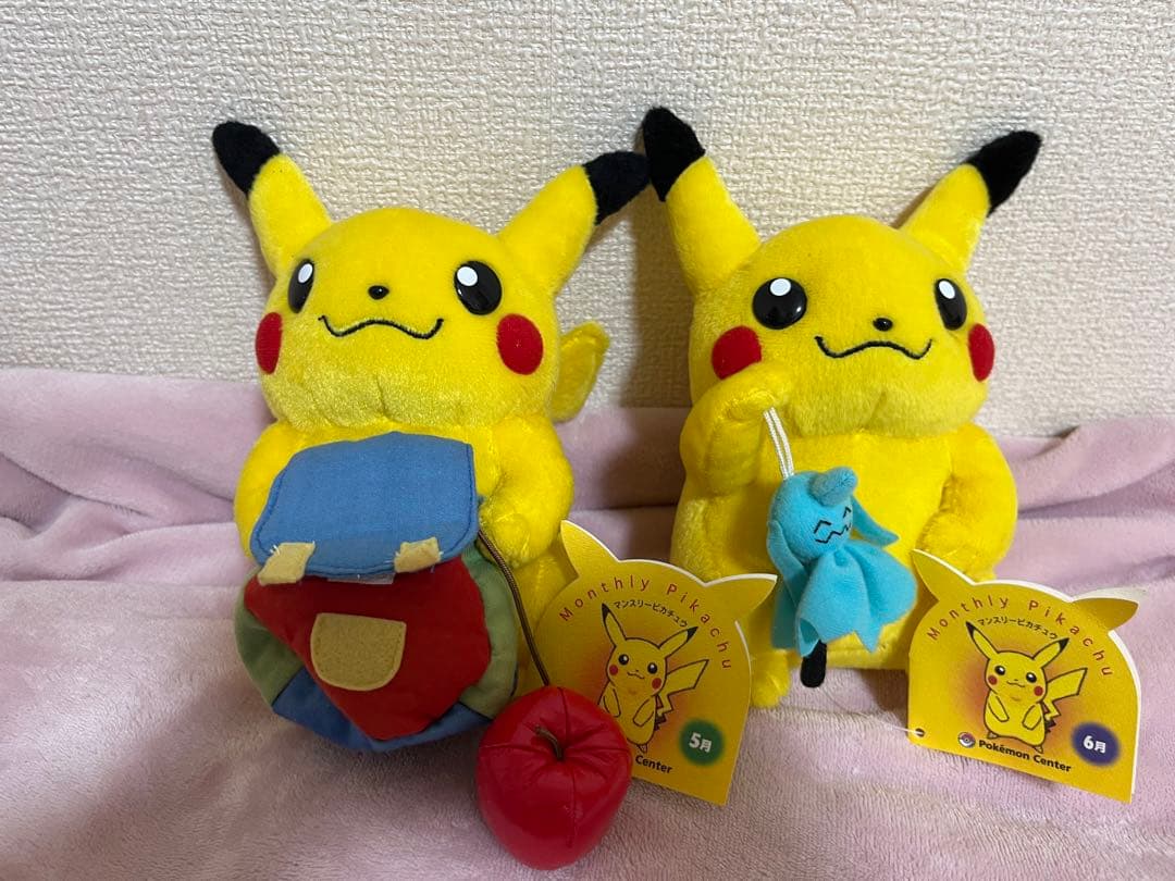 マンスリー　ピカチュウ 2003年　ポケモンセンター　セット　タグ付き