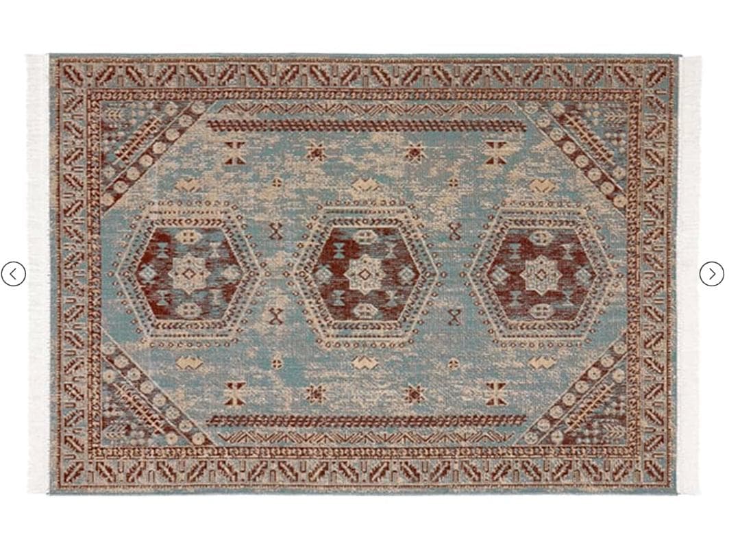 mim'様専用 UNICO ウニコ ESEN エセン ターキッシュ ラグ ブルー