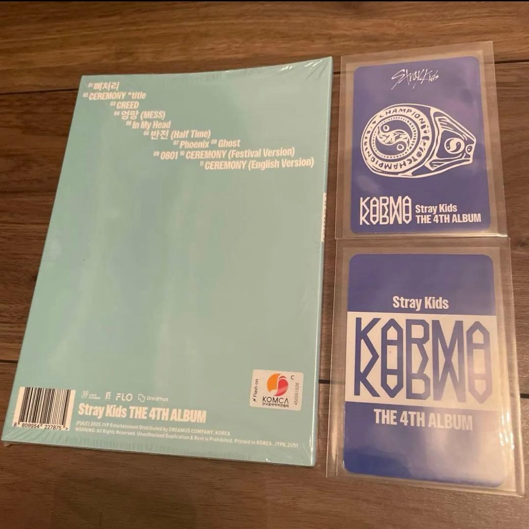 Stray Kids KARMA Accordionヒョンジン トレカ 2枚 - メルカリ