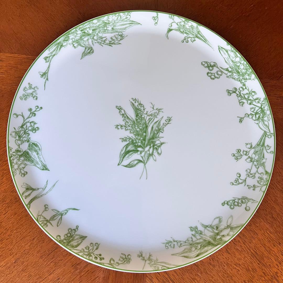 【希少品】DIOR★ニューリリーオブザバレー★ディープラウンドプラッター