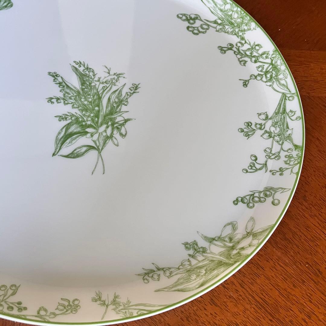 【希少品】DIOR★ニューリリーオブザバレー★ディープラウンドプラッター