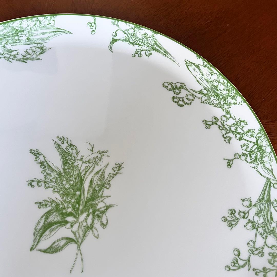 【希少品】DIOR★ニューリリーオブザバレー★ディープラウンドプラッター