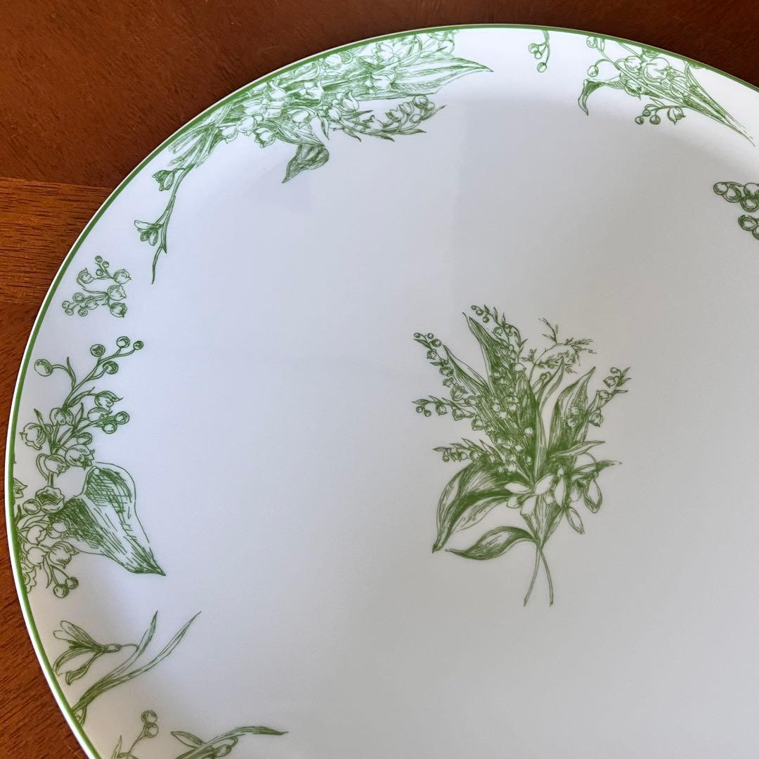 【希少品】DIOR★ニューリリーオブザバレー★ディープラウンドプラッター