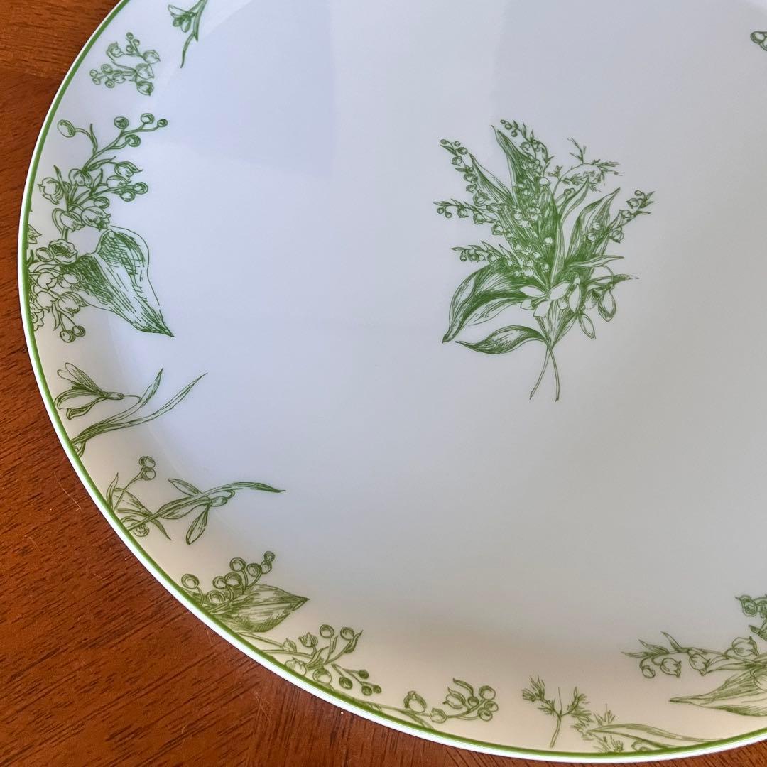 【希少品】DIOR★ニューリリーオブザバレー★ディープラウンドプラッター