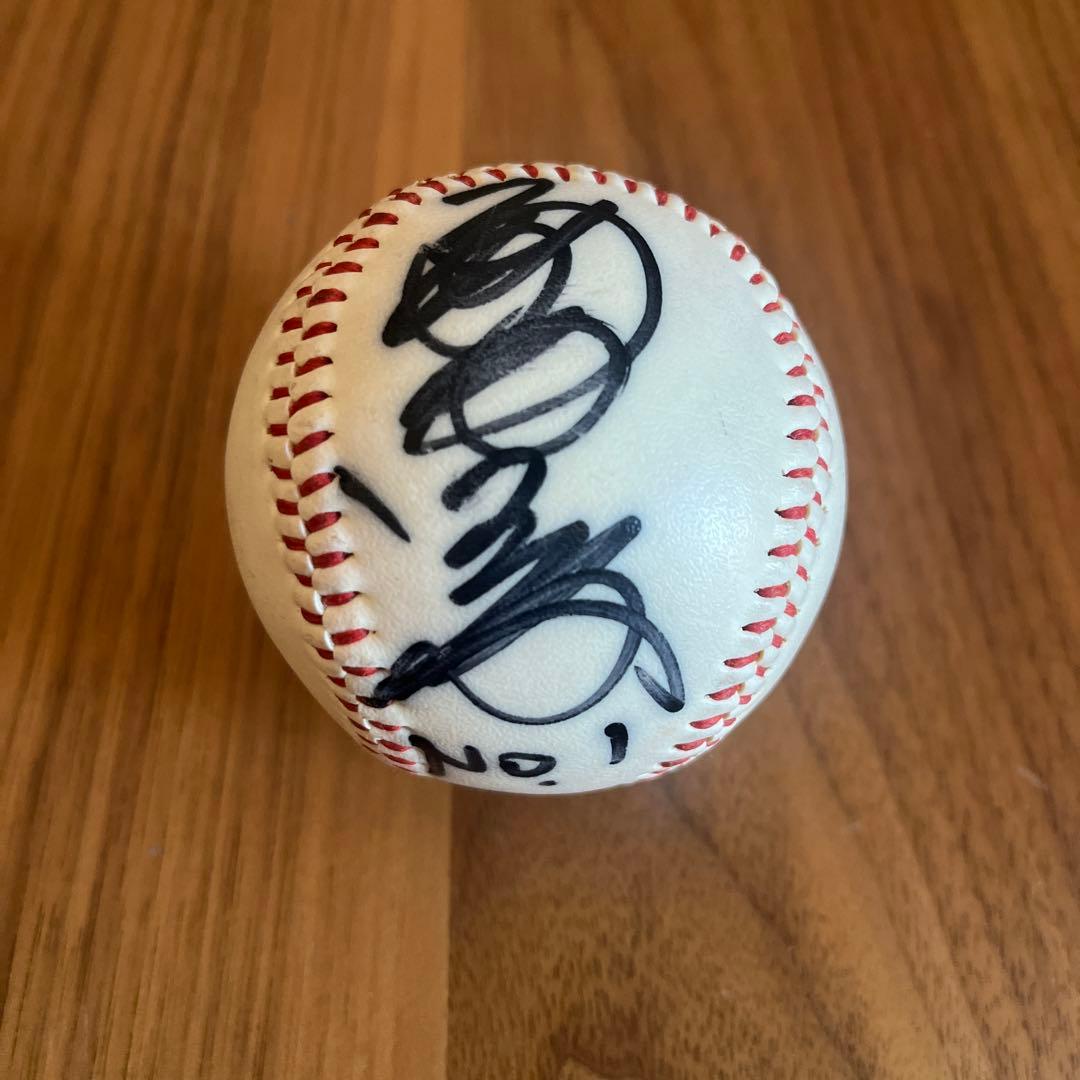 近鉄バファローズ 鈴木啓示投手直筆サインボール 草魂 - メルカリ