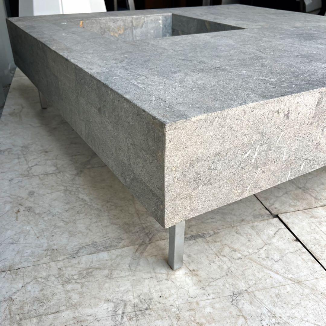 取付無料！ACTUS 日本フクラ スクエアセンターテーブル100 ストーン✨