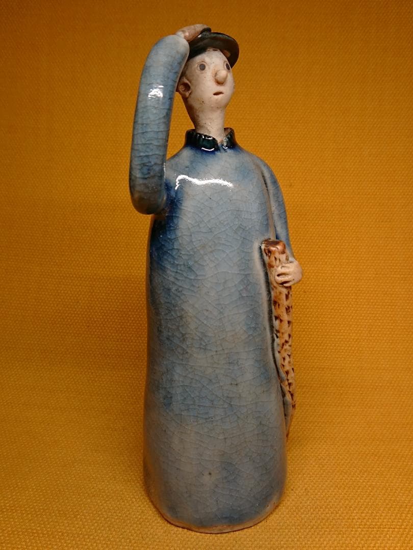 人形　陶器　ヨーロッパ　オブジェ　置物　インテリア　工芸品　美術品　A2600
