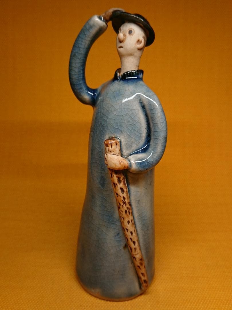 人形　陶器　ヨーロッパ　オブジェ　置物　インテリア　工芸品　美術品　A2600