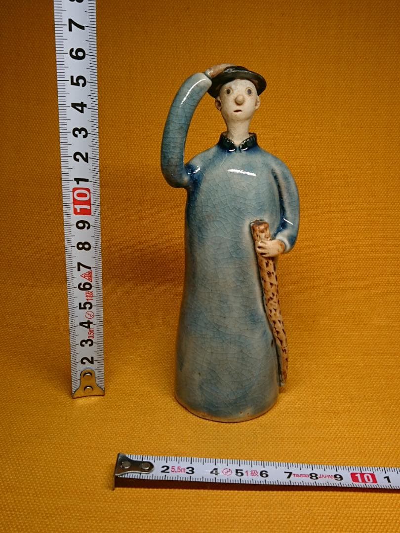 人形　陶器　ヨーロッパ　オブジェ　置物　インテリア　工芸品　美術品　A2600