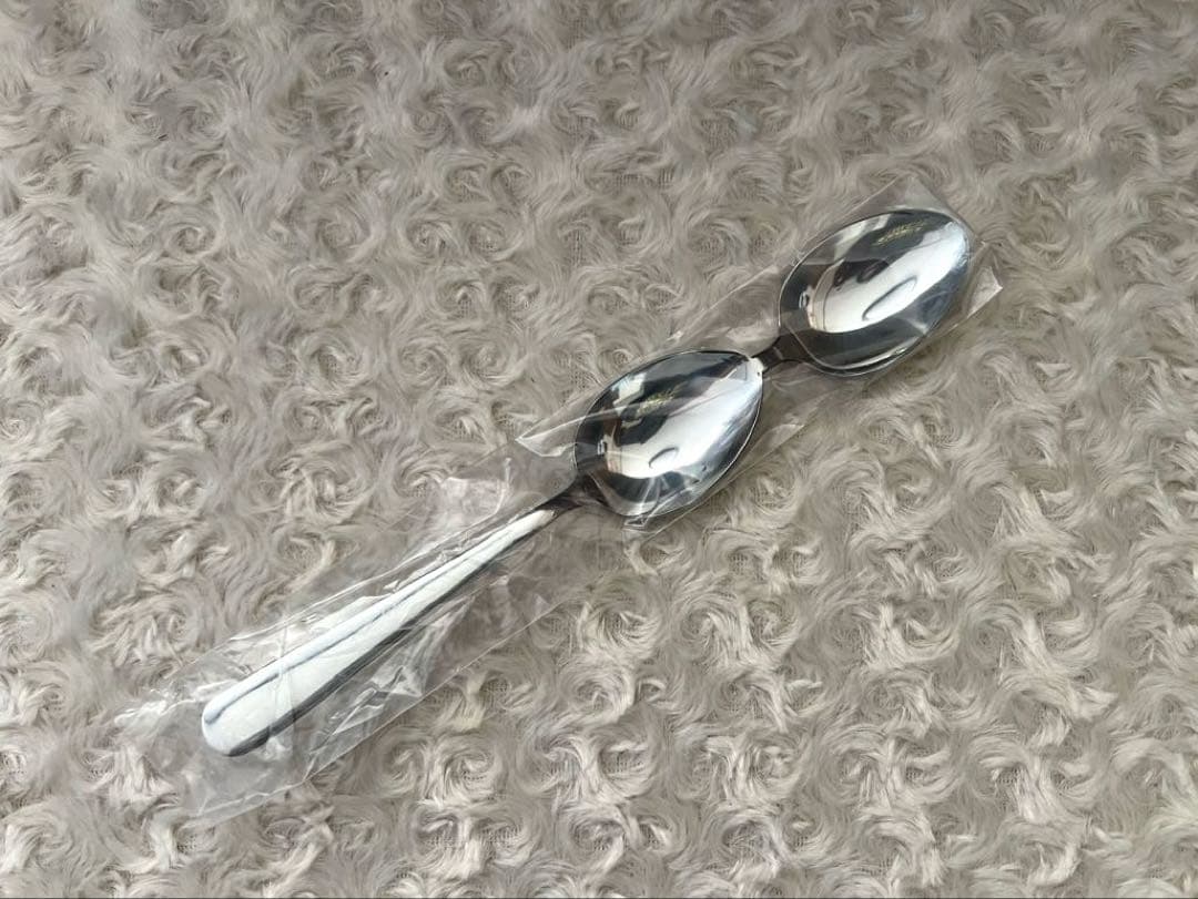 グラフィックデザイナー福田繁雄　カトラリー　福田繁雄デザインスプーン〈2連〉