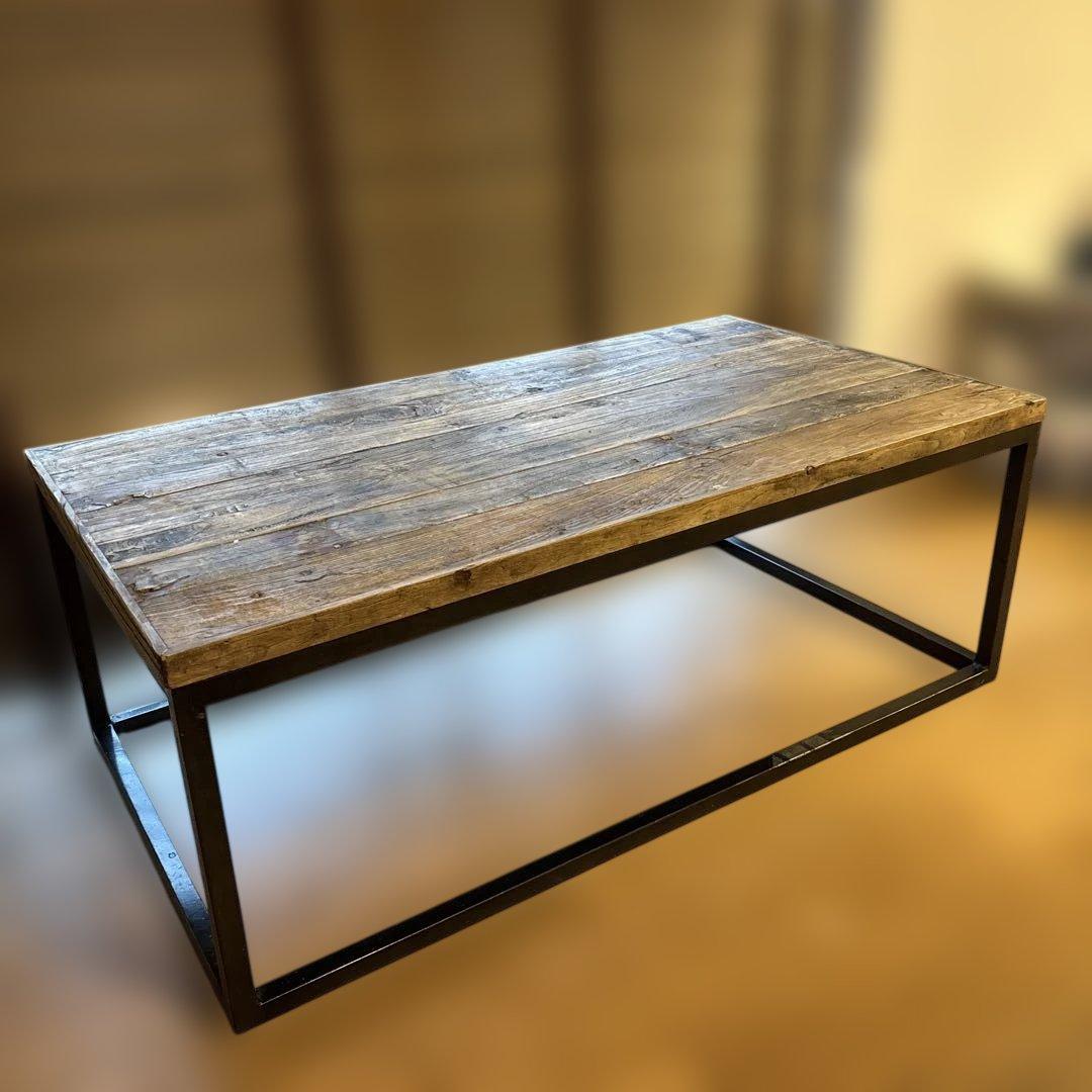 クラッシュゲートLIZAライザ 　コーヒーテーブル　 ローテーブル関家具引取値引