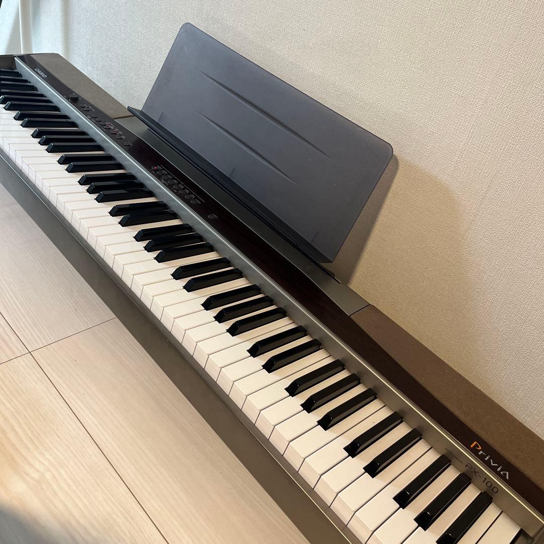 電子ピアノ セット CASIO Privia PX-100 練習用 88鍵
