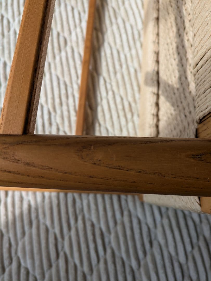 ノルテ家具　ペーパーコード　ベンチ