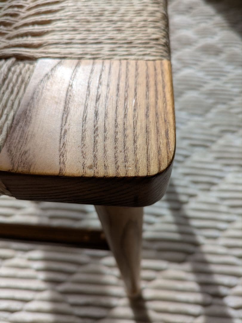 ノルテ家具　ペーパーコード　ベンチ