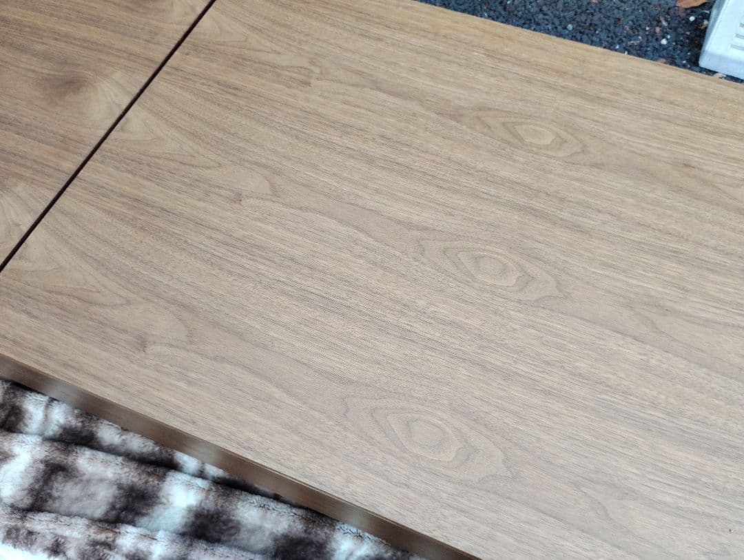 ニトリ センターテーブル リフトアップ 昇降 ウォルナット ロウヤ LOWYA