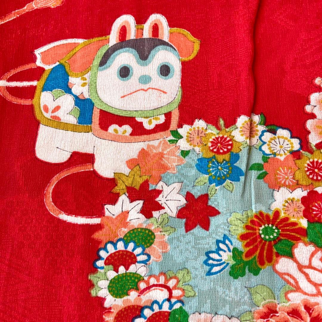 アンティーク　女の子　子供着物　アンティーク着物　七五三　NO6