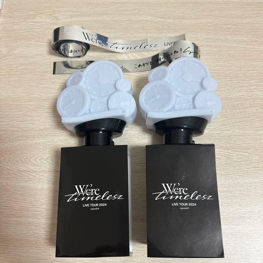 timelesz タイムレス ペンライト2本 銀テ付き | Buyee 通販購入