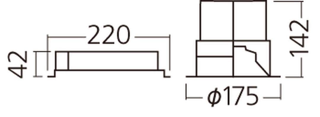 人気商品⭐️ LEDダウンライト750形 φ150 昼白色 NDN86635W