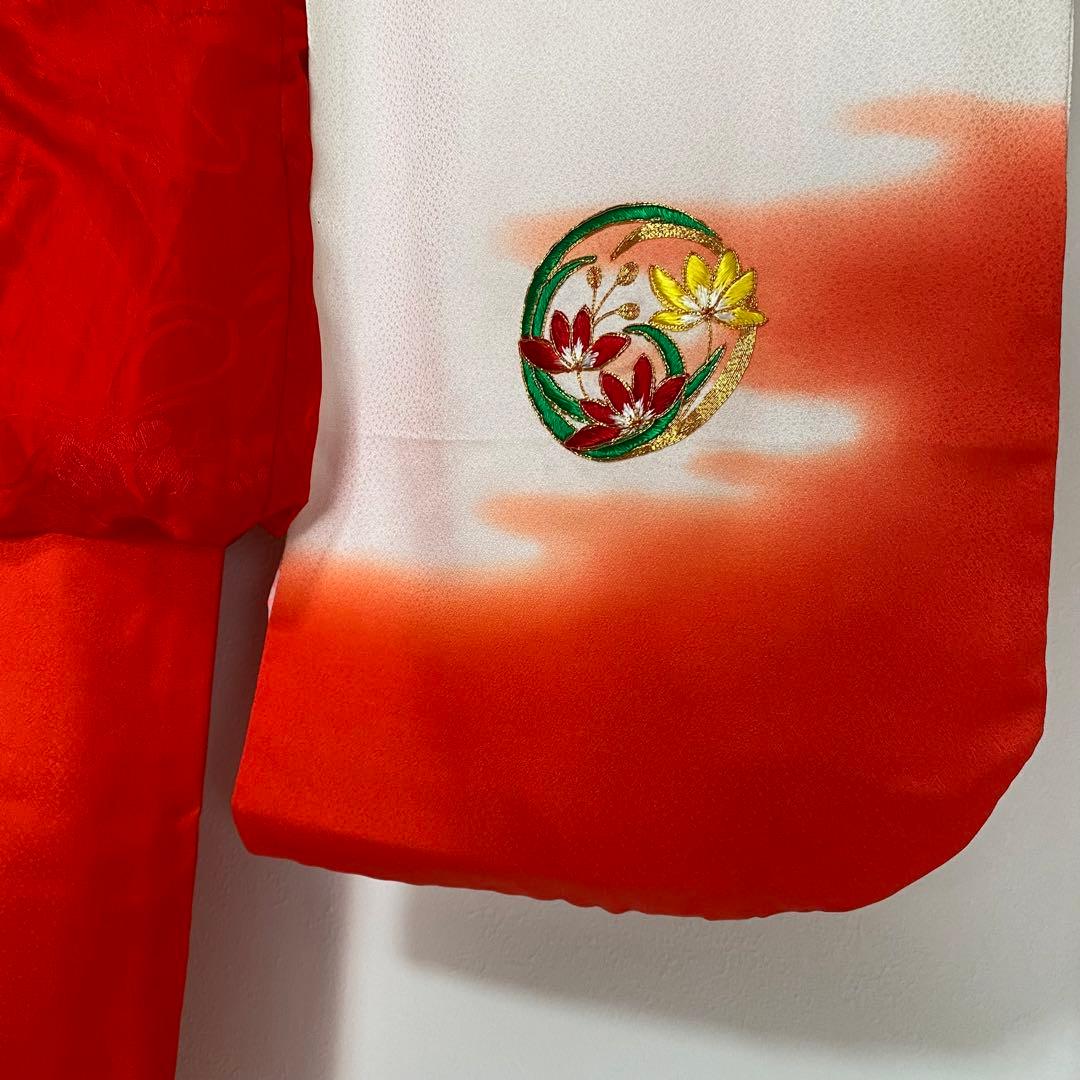 3歳　七五三　正絹の着物と被布の5点セット