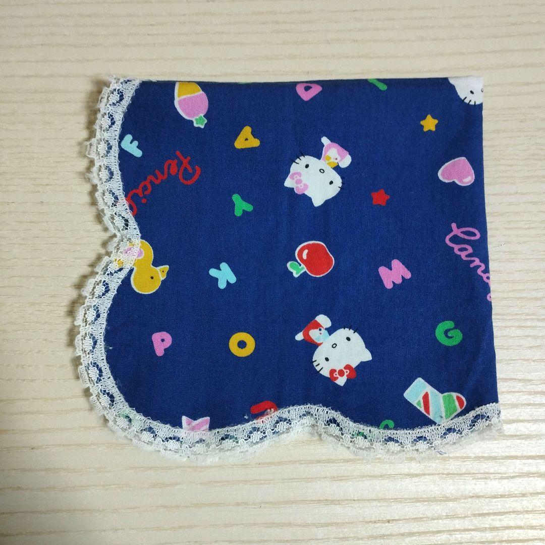 昭和レトロ ハローキティ ハンカチ レース 1987年 - メルカリ