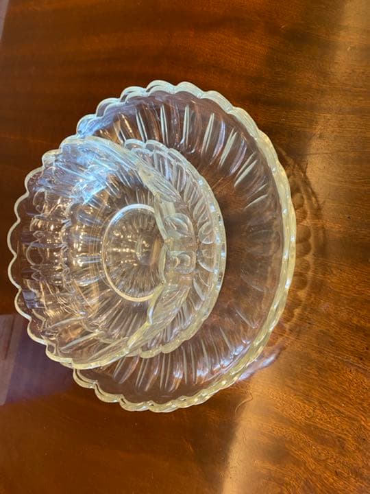 アンティークのガラス食器