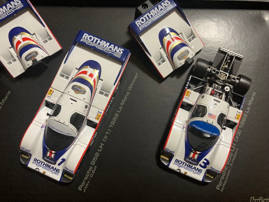 hpi -racingポルシェ956 L 1982 Le Mans 1-2-3