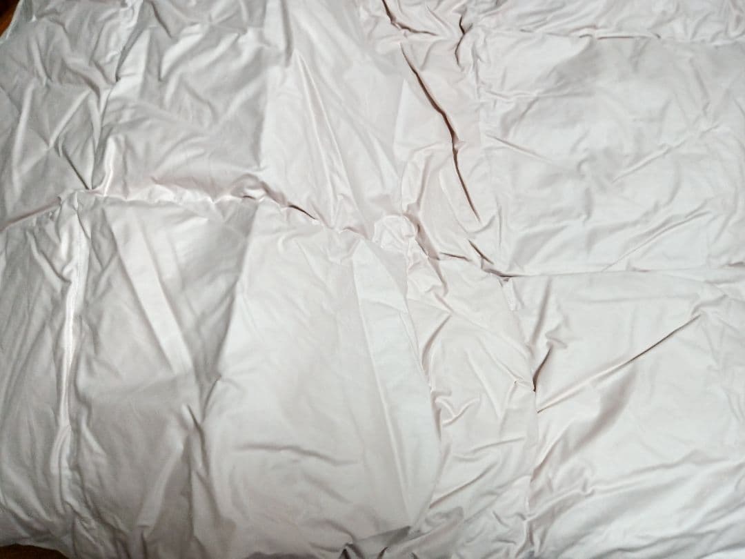 高級羽毛布団と羽毛肌掛けふとんのセット シングル ピンク系 ツーウェイ✨️日本製