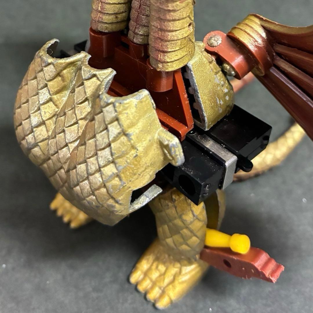 激レア【昭和玩具】□ ブルマァク ジンクロン Z合金 キングギドラ / 超合金