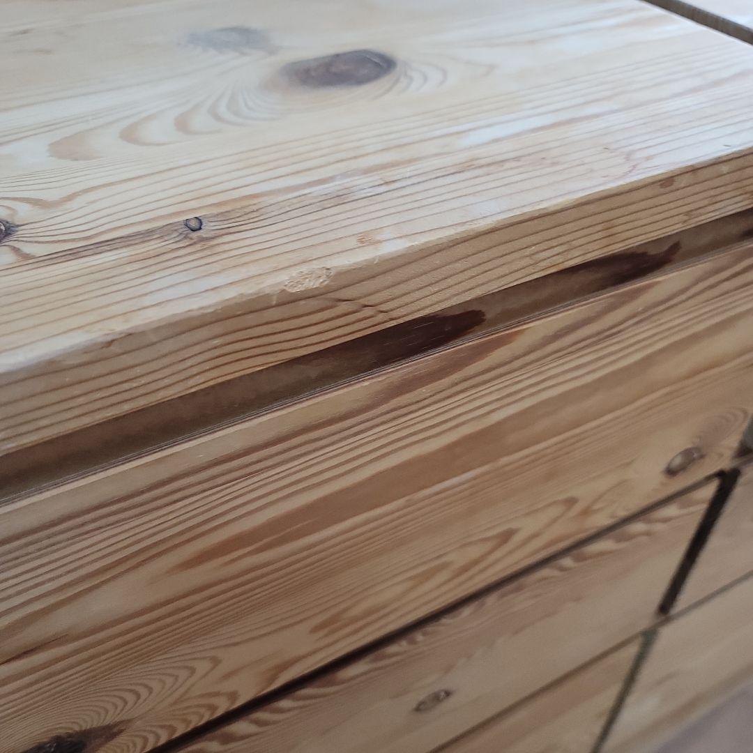 IKEA　木製　チェスト　引き出し　収納　シンプル