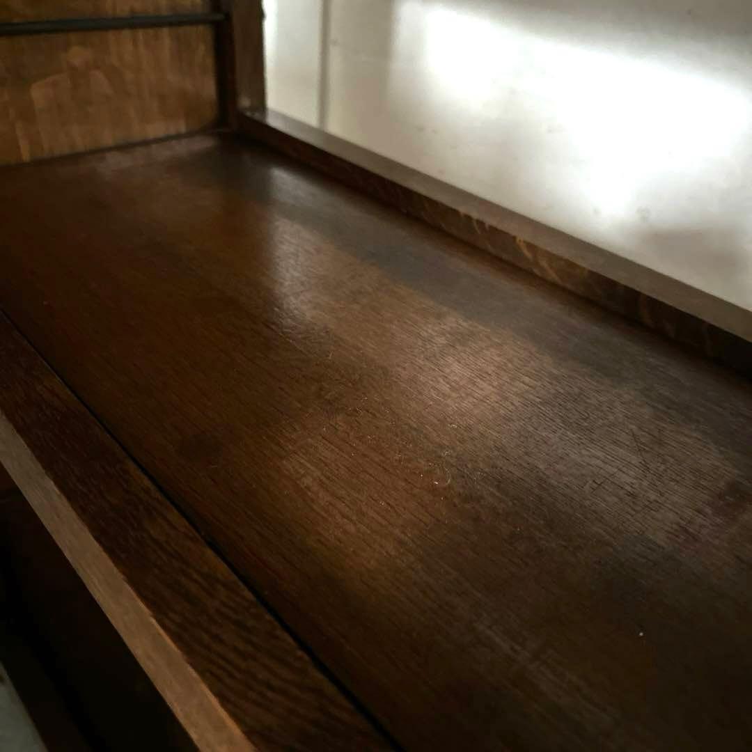 値下げ❗️ヤマハ 日本楽器 アンティーク 本棚 昭和レトロ② 組み立て