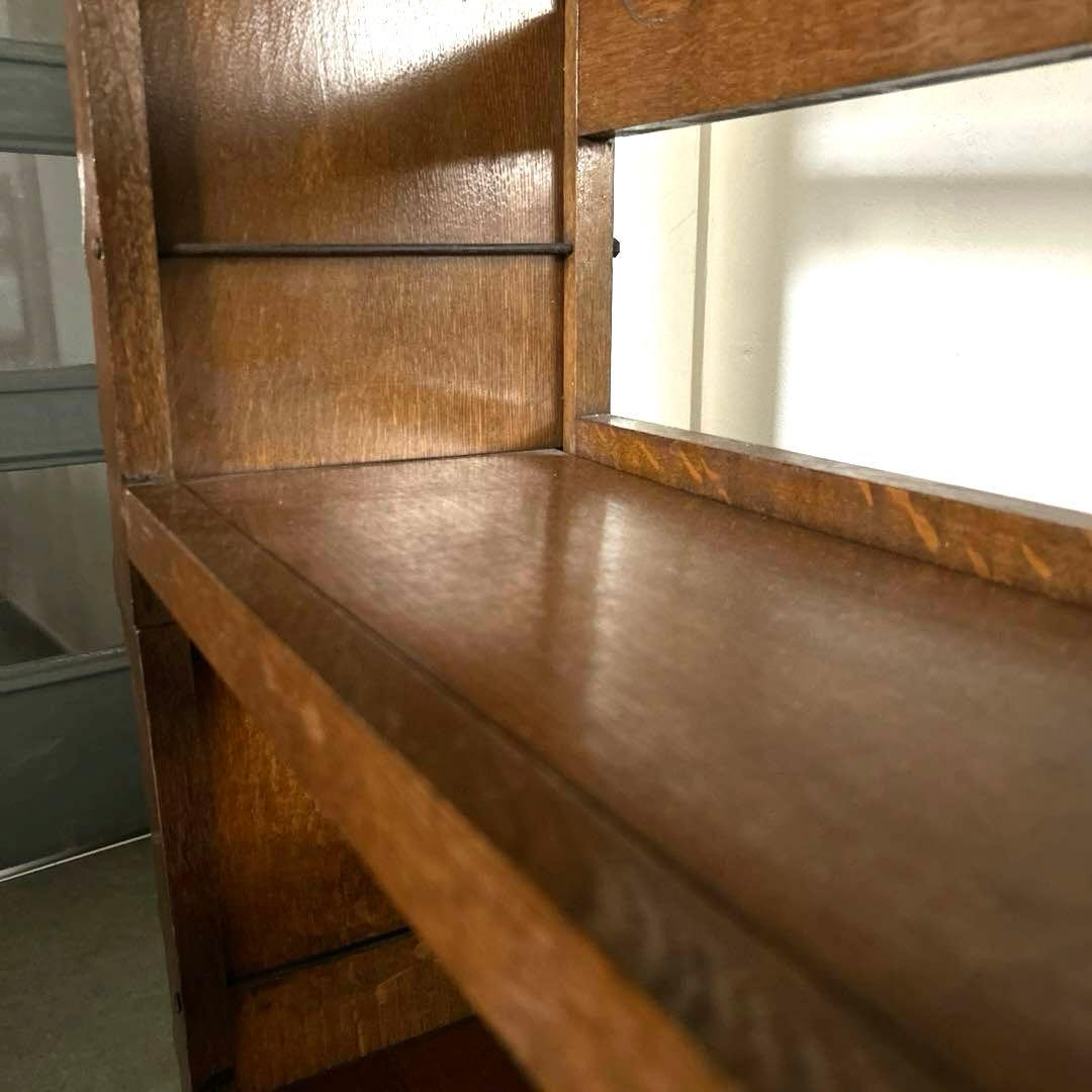 値下げ❗️ヤマハ 日本楽器 アンティーク 本棚 昭和レトロ② 組み立て